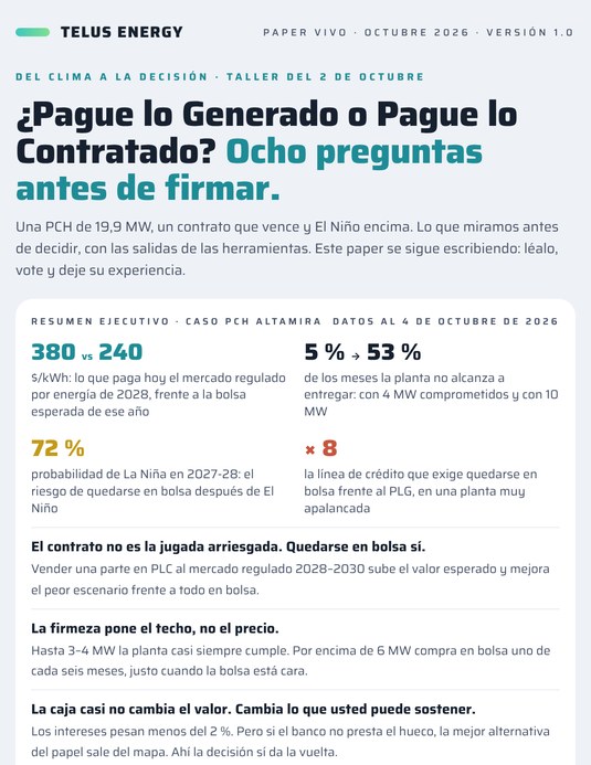 Portada del paper vivo PLG o PLC: ocho preguntas antes de firmar